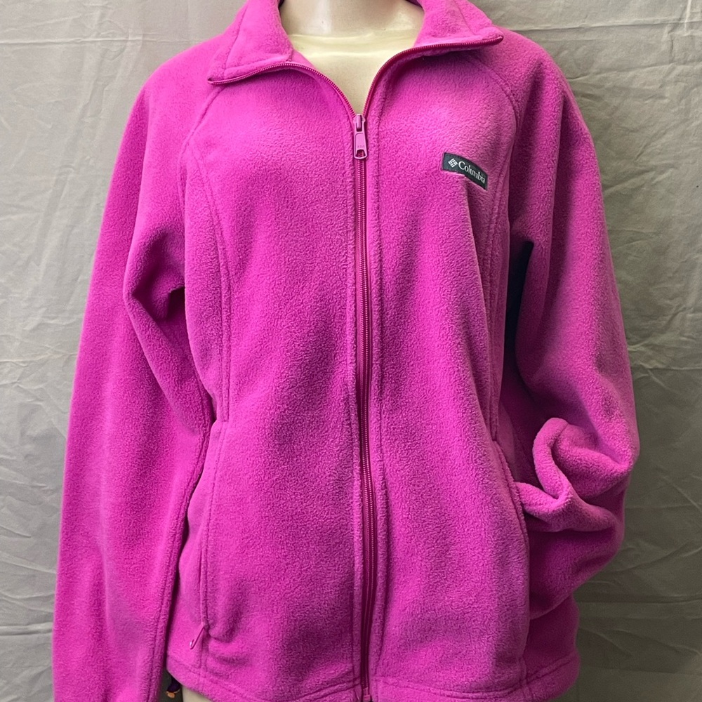 Columbia Women's Bright Pink Fleece Jacket